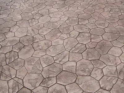 decorative concrete surface