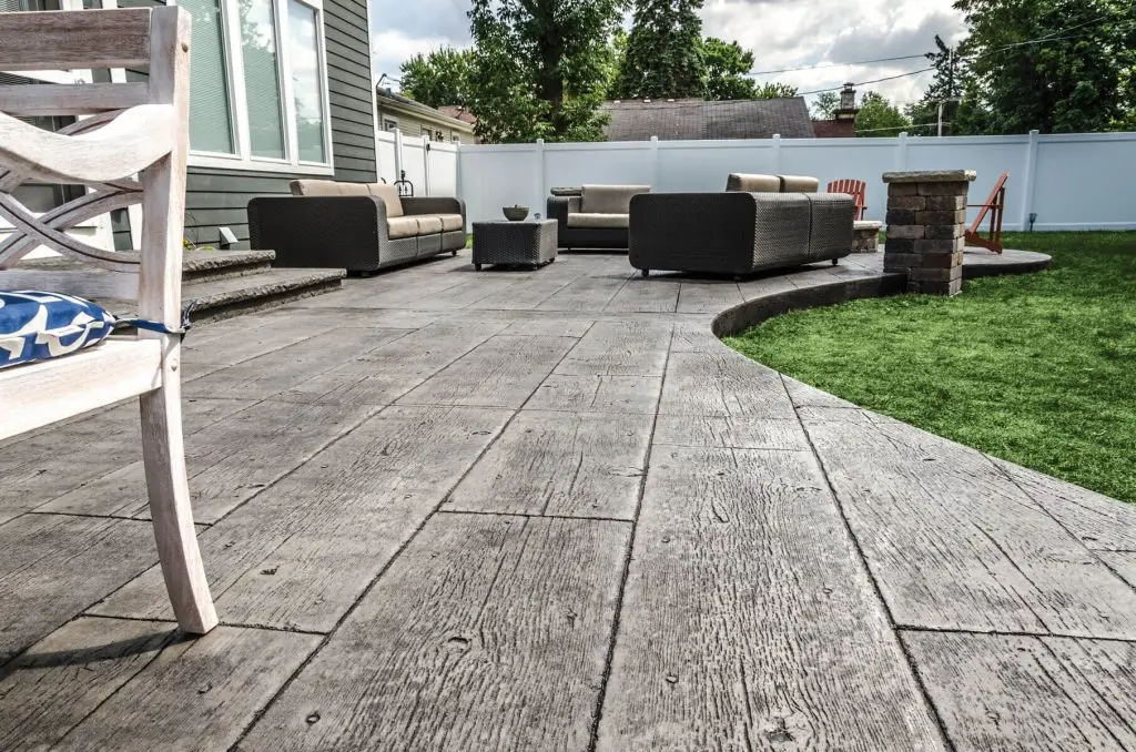 Stamped Concrete Patio costs 2024